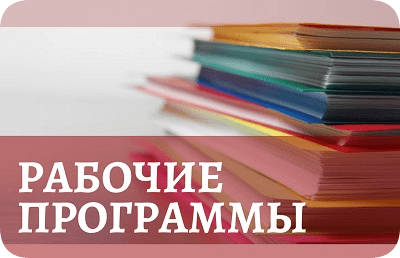 рабочая программа