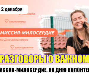 классный час разговоры о важном 2 декабря 2024